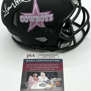 Tony Dorsett Signed Autographed Dallas Cowboys Mini Helmet JSA COA