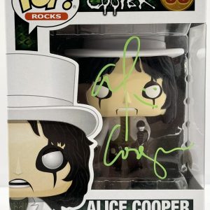 Alice Cooper Signed Autographed Funko Pop JSA COA Schools Out