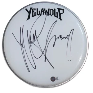 Yelawolf Signed Autograph 10" Drumhead Love Story Ghetto Cowboy Beckett COA