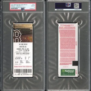 Jackson Holliday MLB DEBUT Full Ticket Stub 4/10/2024 Psa GEM MINT 10 Orioles