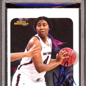 2020 SI For Kids #922 Aliyah Boston Signed Rookie Card Psa GEM MINT 10 AUTO RC