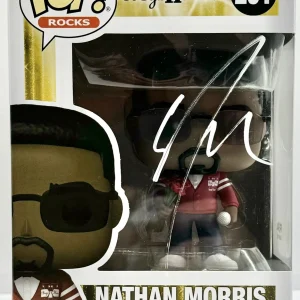 Nathan Morris Signed Autographed Boyz II Men Funko Pop PSA/DNA