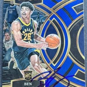 Ben Sheppard Signed 2023-2024 Select Rookie Card Indiana Pacers Beckett COA