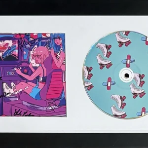 Beach Bunny Band Signed Autograph Framed Blame Game CD Display Lili Trifilio COA