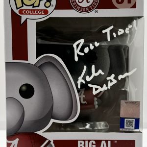 Kalen Deboer Signed Autographed Alabama Crimson Tide Big Al Funko Pop JSA COA