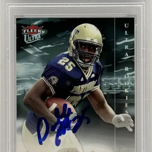 Darrelle Revis Signed Auto 2007 Fleer Ultra Rookie Card PSA/DNA Slabbed Jets