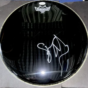 Stewart Copeland Signed Autographed The Police Drumhead Skin JSA 14 Inch