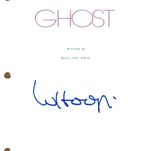 Whoopi Goldberg Signed Autograph GHOST (1990) Movie Script Full Screenplay COA