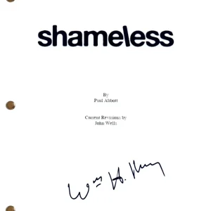 William H. Macy Signed Autograph SHAMELESS Pilot Episode Script Screenplay COA
