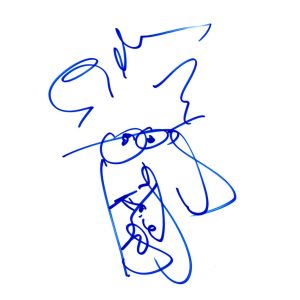 Stefan Lessard Dave Matthews Band Signed Autograph DMB Original Art Sketch COA