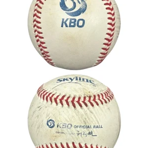 KBO Official Game Used Skyline Baseball Korean Baseball Organization Kia Tigers