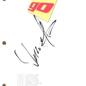 William Fichtner “Go (1999)” Signed Autograph Movie Script Full Screenplay ACOA