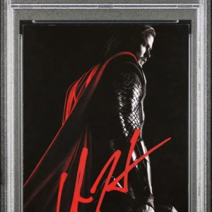 2011 Marvel Thor #1 Chris Hemsworth Signed Rookie Card PSA GEM MT 10 AUTO RC