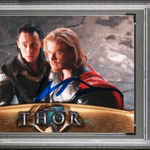 2011 Marvel Thor #15 Chris Hemsworth Frost Giants Break Rookie PSA GEM 10 AUTO
