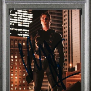 2005 Topps Batman Begins #53 Christian Bale Patrol Rookie Card PSA GEM 10 AUTO