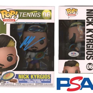 Nick Kyrgios Signed Autographed Tennis Funko Pop #06 PSA/DNA AUTO