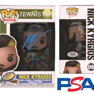 Nick Kyrgios Signed Autographed Tennis Funko Pop #06 PSA/DNA AUTO