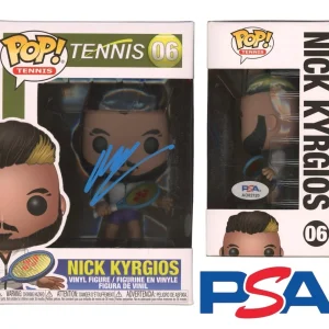 Nick Kyrgios Signed Autographed Tennis Funko Pop #06 PSA/DNA AUTO
