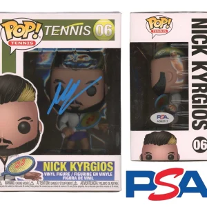 Nick Kyrgios Signed Autographed Tennis Funko Pop #06 PSA/DNA AUTO