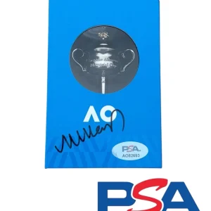 Madison Keys Signed 2025 Australian Open CHAMPION Mini Trophy PSA/DNA AUTO AO