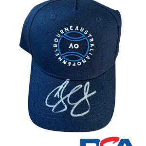 Alexander Sascha Zverev Signed Australian Open Tennis Hat PSA/DNA AUTO AO