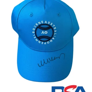 Madison Keys Signed 2025 Australian Open CHAMPION Tennis Hat PSA/DNA AUTO AO WTA