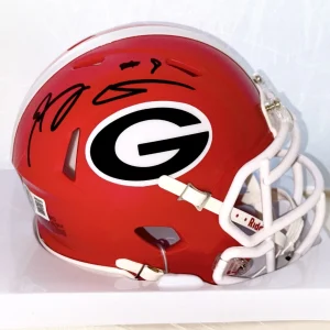 A. J. Green signed Georgia Bulldogs mini helmet autographed Beckett Witnessed