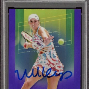 2024 Topps Chrome Tennis #95 Madison Keys  Signed Purple /499 PSA GEM MT 10 AUTO