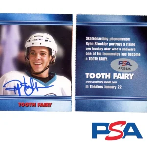 Ryan Sheckler Signed 2010 Tooth Fairy Movie Mick Donnelly Rookie Card PSA AUTO