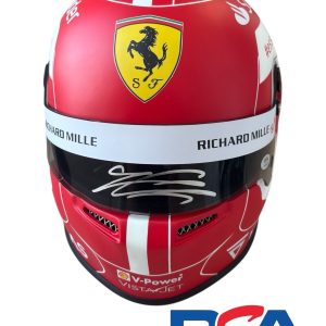 Charles Leclerc Signed 2022 F1 Full Size 1:1 Helmet PSA/DNA AUTO FERRARI #16