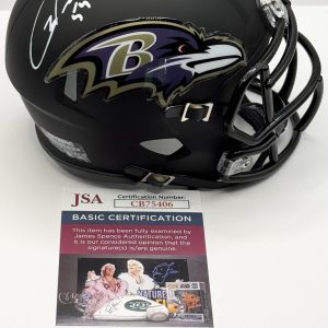 Zachary Orr Signed Autographed Baltimore Ravens Mini Helmet JSA COA