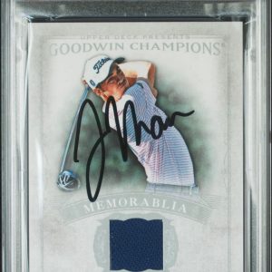 2016 UD Goodwin Champions Justin Thomas Rookie Memorabilia PSA GEM MT 10 AUTO RC