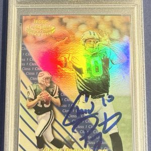Chad Pennington Signed 2000 Topps Gold Label Rookie Card New York Jets PSA/DNA