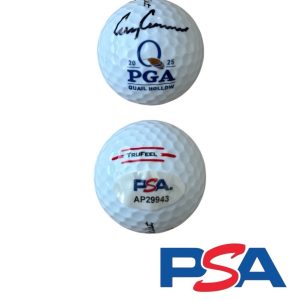Corey Conners Signed 2025 PGA CHAMPIONSHIP Quail Hollow Golf Ball PSA/DNA AUTO