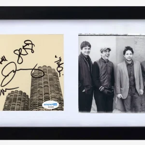 Wilco Signed Autograph Yankee Hotel Foxtrot CD Cover Framed Jeff Tweedy x5 ACOA