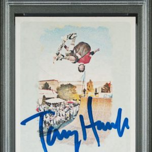 2010 Topps Allen & Ginters #54 Tony Hawk Signed Rookie Card Psa GEM MINT 10 AUTO