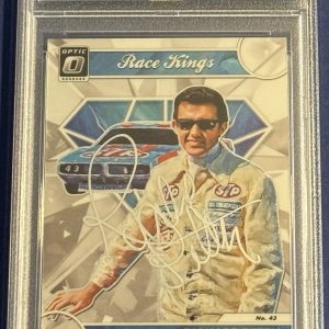 2023 Donruss Optic Race Kings #1 Richard Petty Signed Card AUTO PSA Slabbed