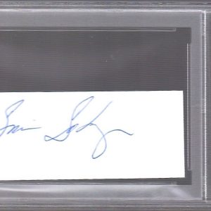 SONIA SOTOMAYOR HAND SIGNED CUT SIGNATURE          SC JUSTICE        PSA SLABBED
