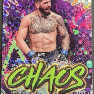 2024 Topps Finest UFC ILIA TOPURIA Chaos Checkerboard #1