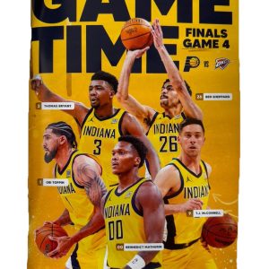 2025 NBA FINALS Game 4 Indiana Pacers Official  Program 6/13/2025 YES ‘CERS