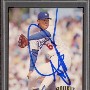 1994 Fleer Ultra #520 Chan Ho Park Signed Rookie Card Auto PSA DODGERS JAPAN RC