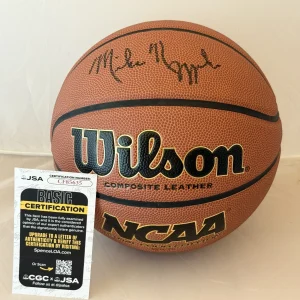 Mike Krzyzewski Duke Blue Devils signed NCAA Basketball Ball autographed JSA