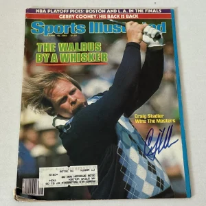 Craig Stadler Masters Champ signed SI Sports Illustrated Magazine autographed