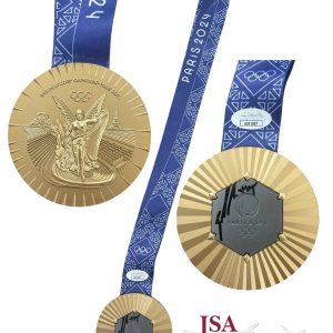 Brittney Griner Signed 2024 Paris Olympics Team USA Gold Medal JSA COA AUTO #15