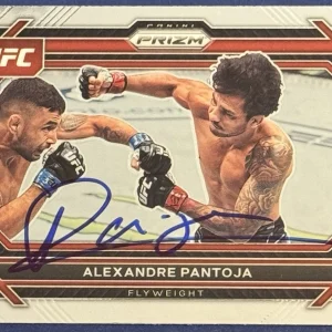 Alexandre Pantoja Signed 2023 Panini Prizm UFC Card BAS Beckett COA