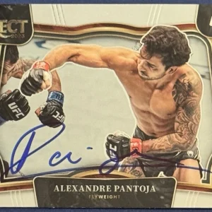 Alexandre Pantoja Signed 2023 Panini Select UFC Card BAS Beckett COA