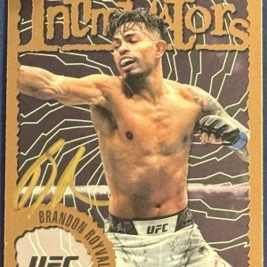 Brandon Royval Signed Auto 2024 Topps Finest Intimidators Base UFC Card Beckett