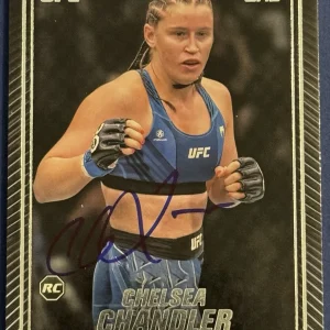Chelsea Chandler Signed 2024 Topps Knockout UFC Card BAS Beckett COA