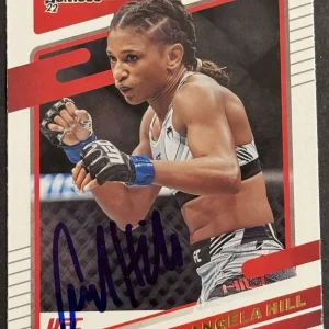 Angela Hill Signed Autographed 2022 Donruss UFC Base Card Beckett Coa