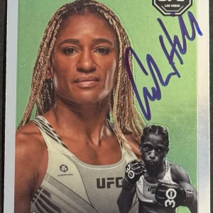Angela Hill Signed Autographed 2024 Topps Chrome UFC Card Beckett Coa